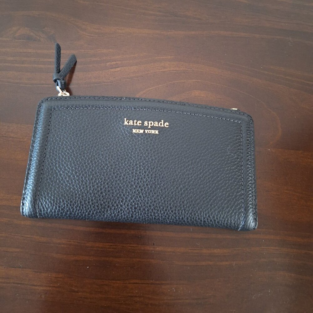 Kate Spade Knott Zip Slim Wallet